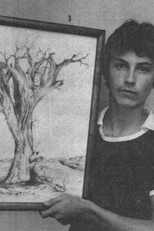 Eric F. Garcia Artist at age 14